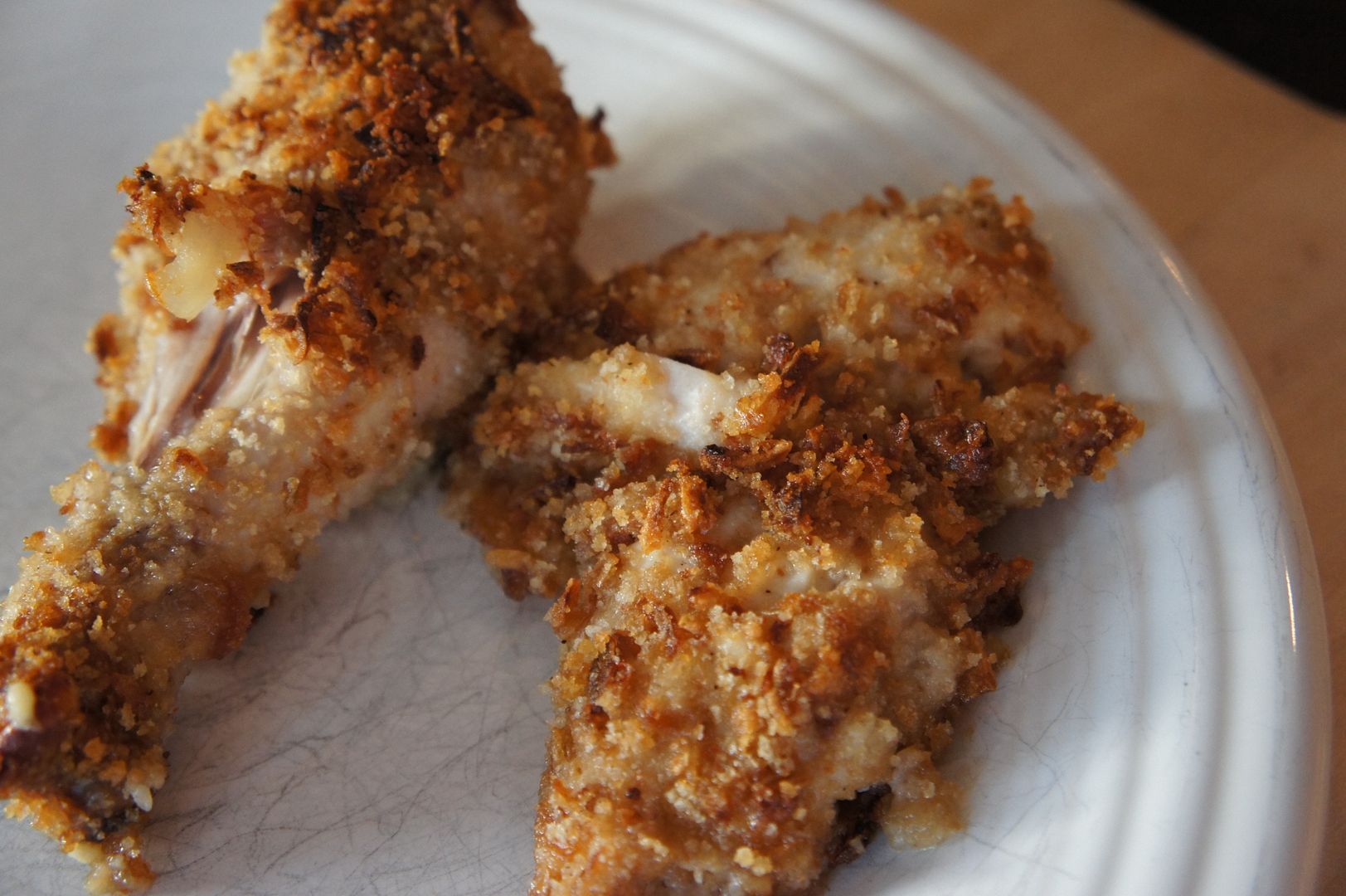 Anne's Odds and Ends: Crispy Oven "Fried" Chicken